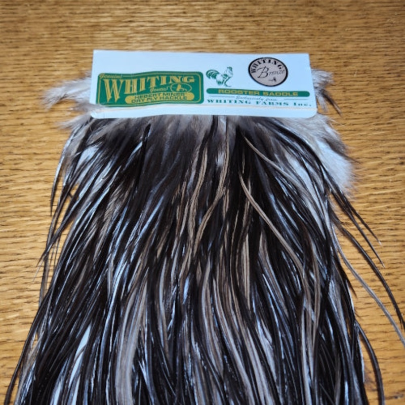 Whiting Hebert Miner Saddle Bronze Grade  Black