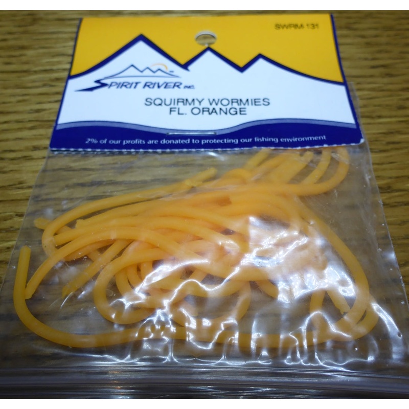 Squirmy Wormies Fl Orange