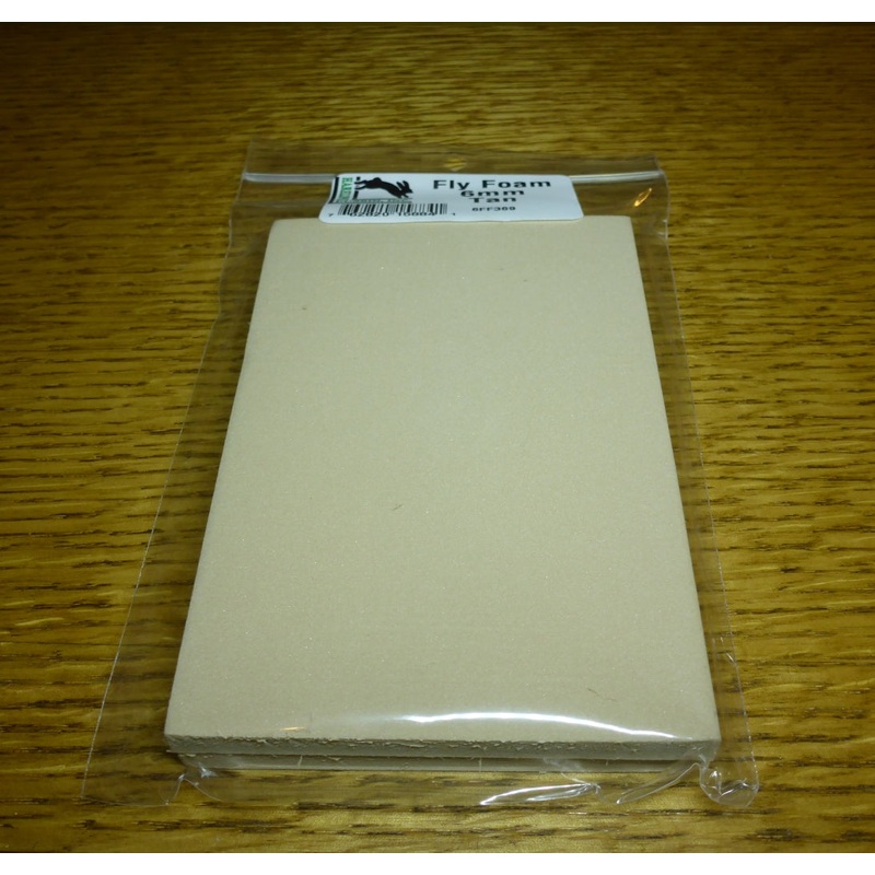 Hareline 6mm Foam Tan