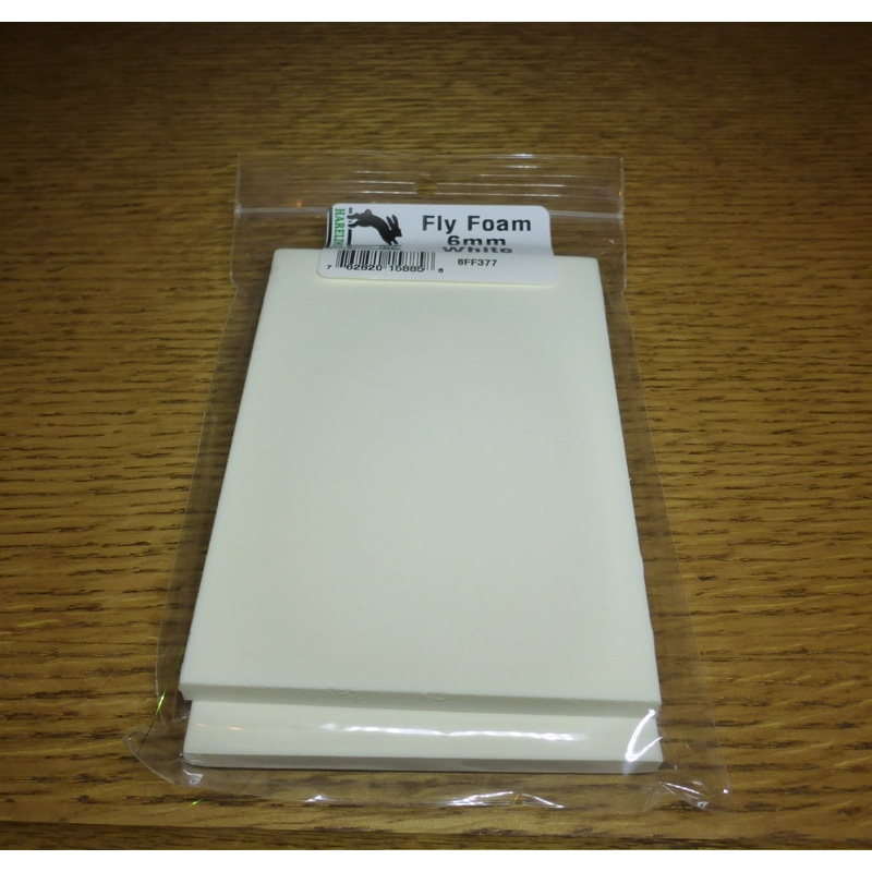 Hareline 6mm Foam White