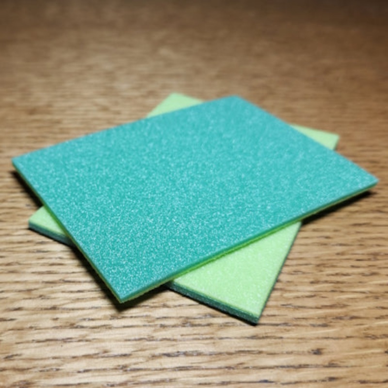 Upavon Ludwigs Double Decker Foam Sheets Green/Lime