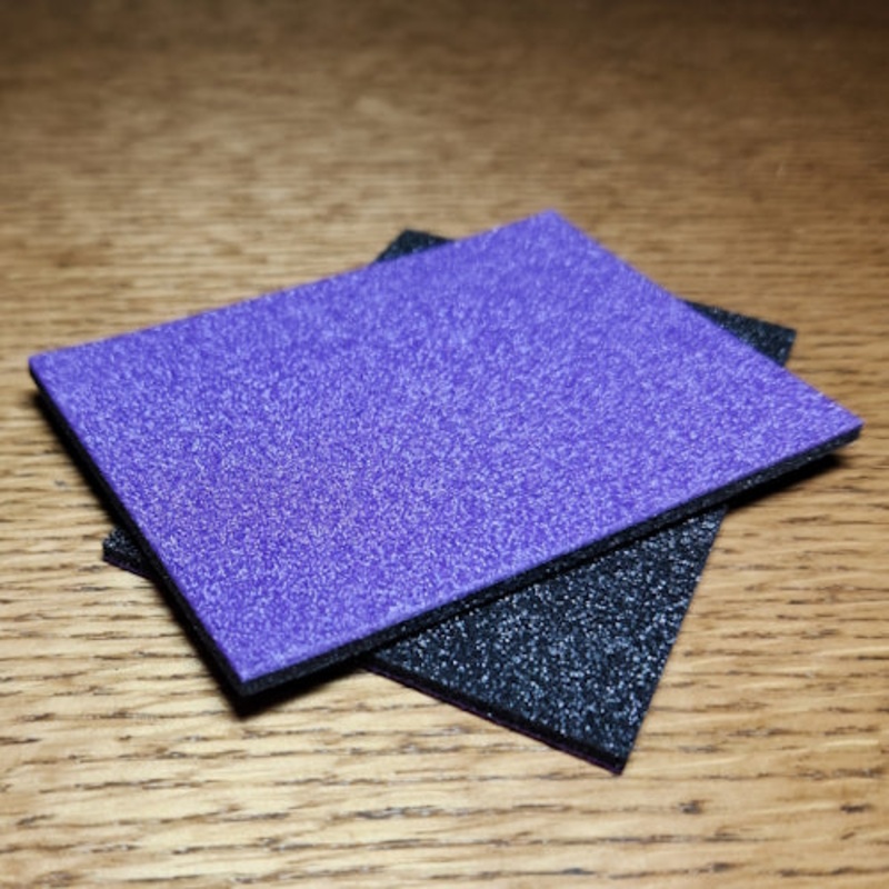 Upavon Ludwigs Double Decker Foam Sheets Purple/Black