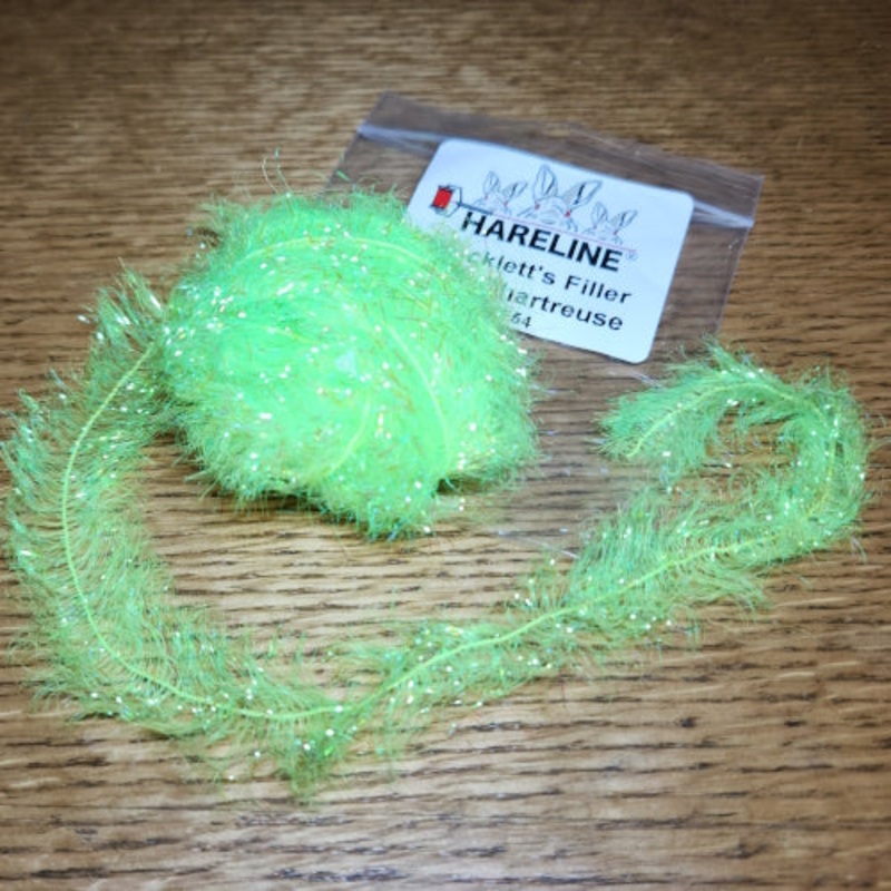 Hareline Chockletts Filler Flash Chartreuse