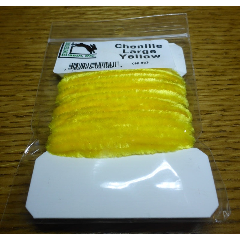 Hareline Large Chenille – Yellow