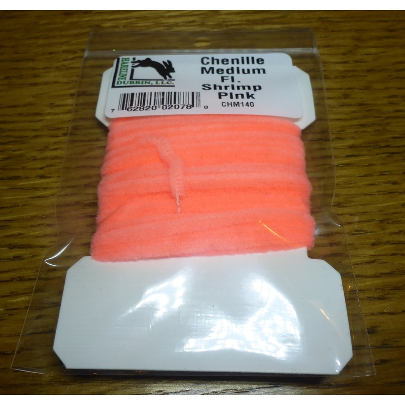 Hareline Medium Chenille – Fl Orange