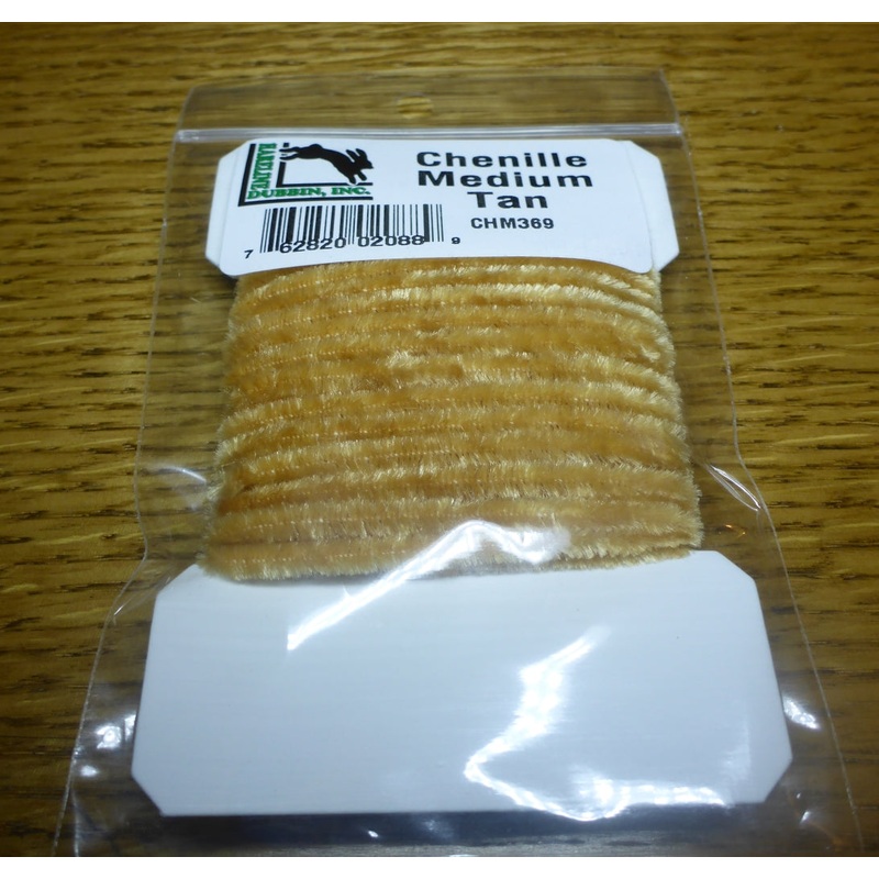 Hareline Medium Chenille – Tan