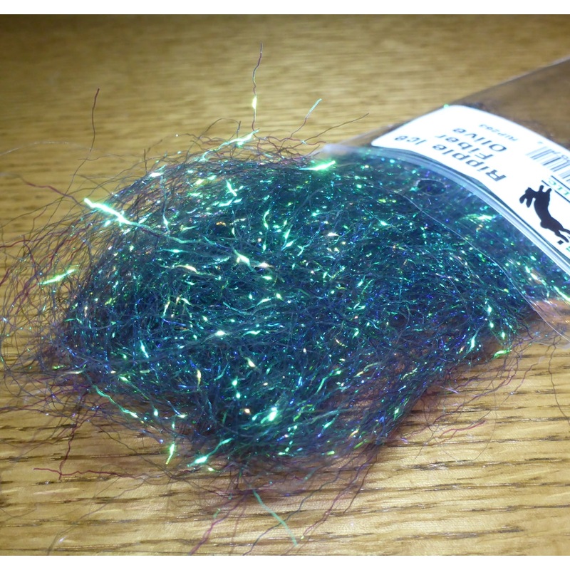 Hareline Ripple Ice Fibers – Olive