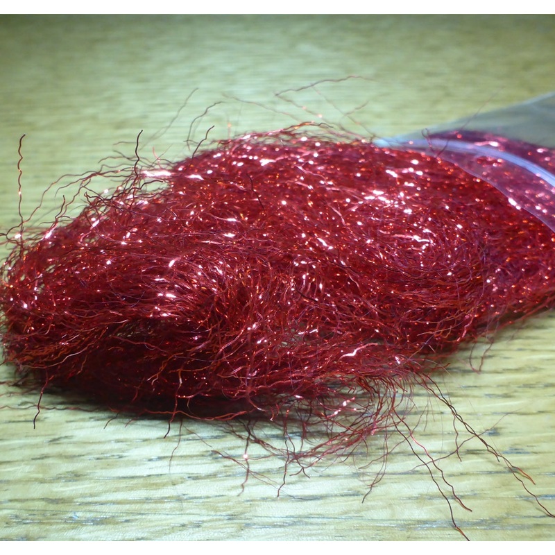 Hareline Ripple Ice Fibers – Red