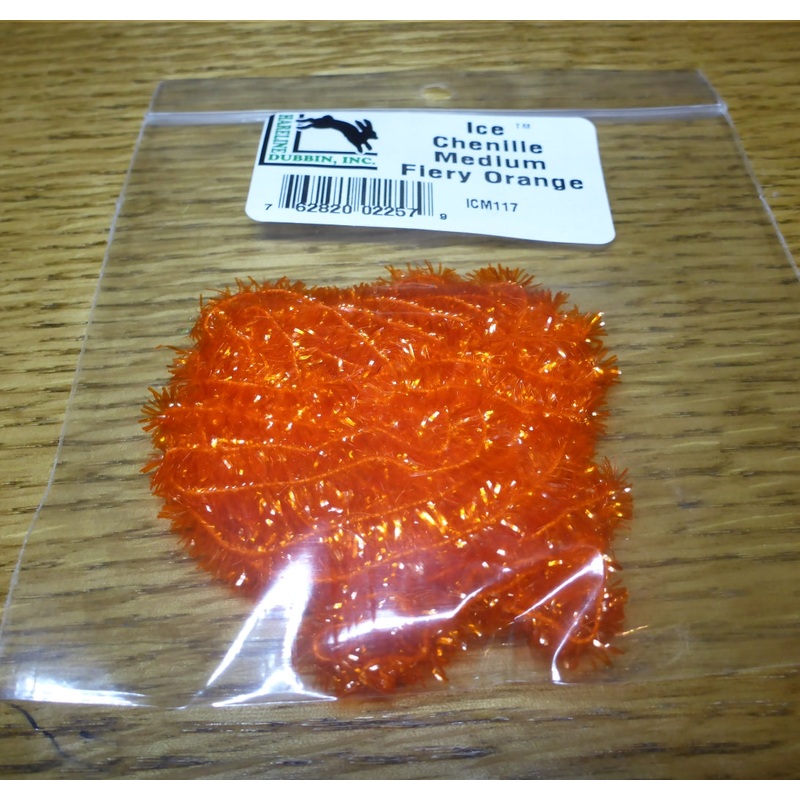 Ice Chenille – Fiery Orange