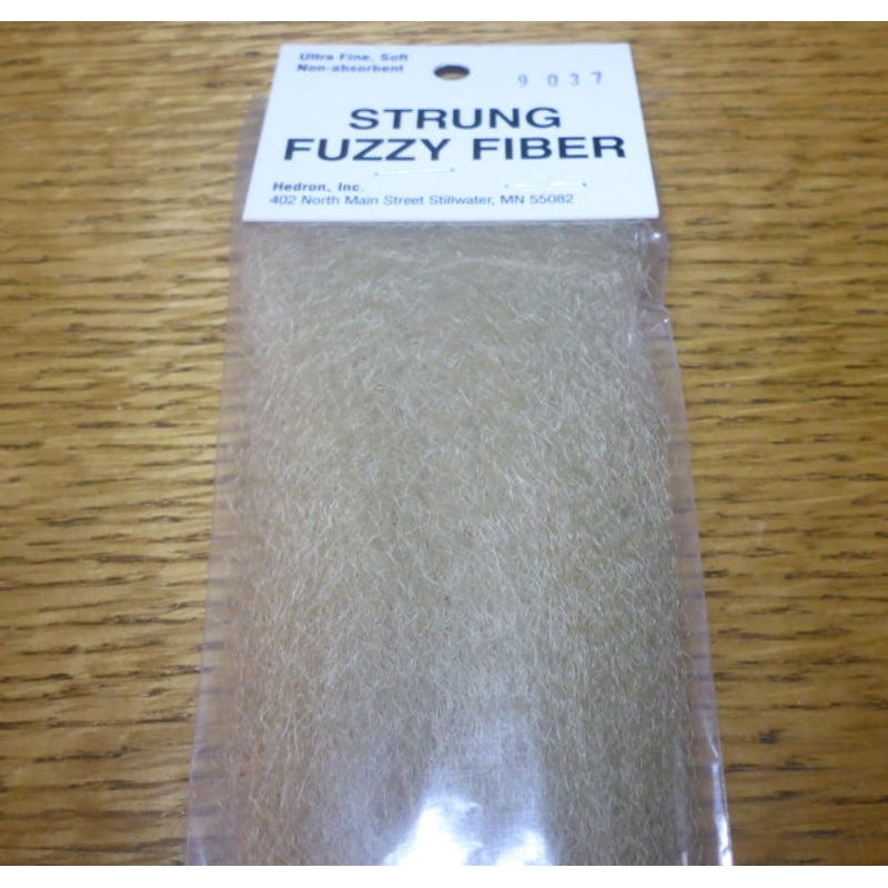 Hedron Strung Fuzzy Fiber – Tan