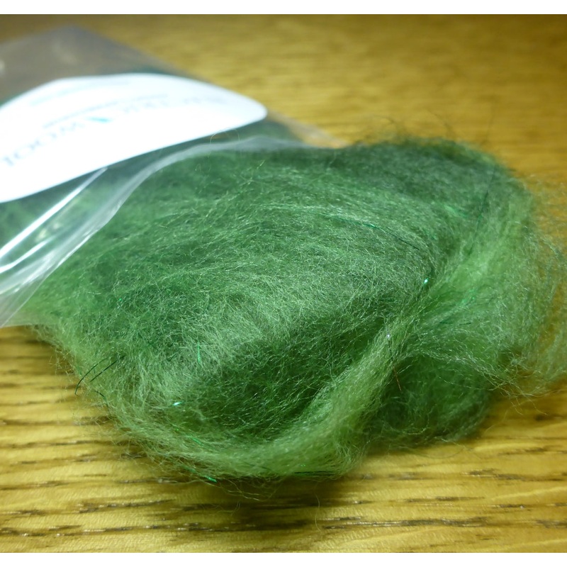 Lv2Nymph Electric Wool Dubbing – Angry Leprechaun