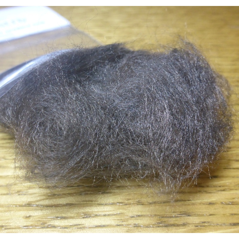 The Lost Fly Translucent Sparkle Dubbing Dark Brown