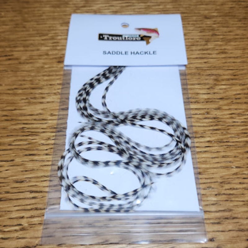 Troutlore Dry Fly Hackle Half Pack Grizzly