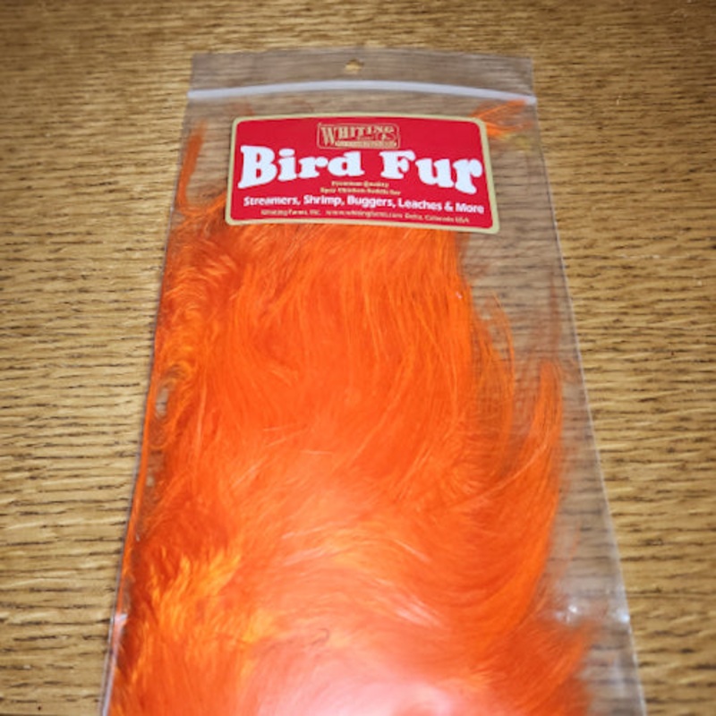 Whiting Bird Fur – Orange