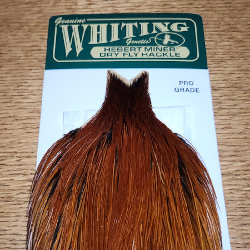 Whiting Hebert Miner Pro Grade Cape  Medium Brown