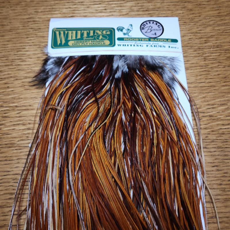 Whiting Hebert Miner Saddle Bronze Grade  Medium Brown