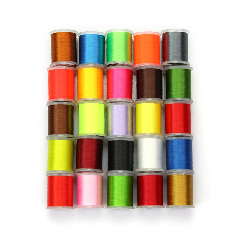 Fly Tying Thread 8/0 Waxed (26 Colors)
