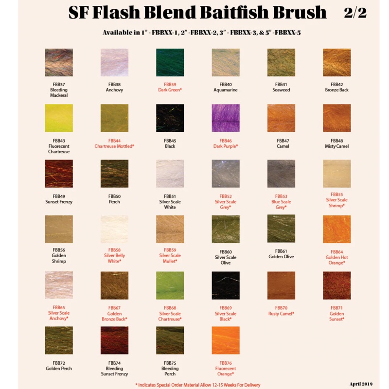 Just Add H20 Flash Blend Baitfish Brush