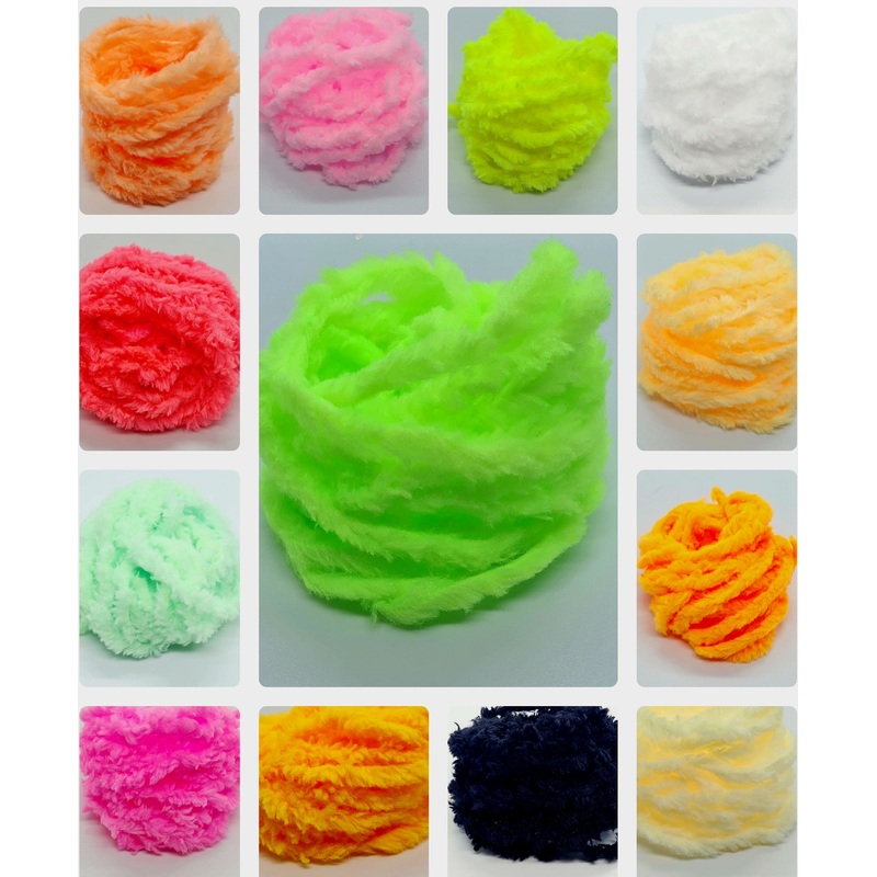 Egg-Tastic Egg Chenille|Sockeye|Candy Pink|Watermelon|FL Peach|Sunburst Orange|Chartreuse|Hubba Bubba|Biscuit