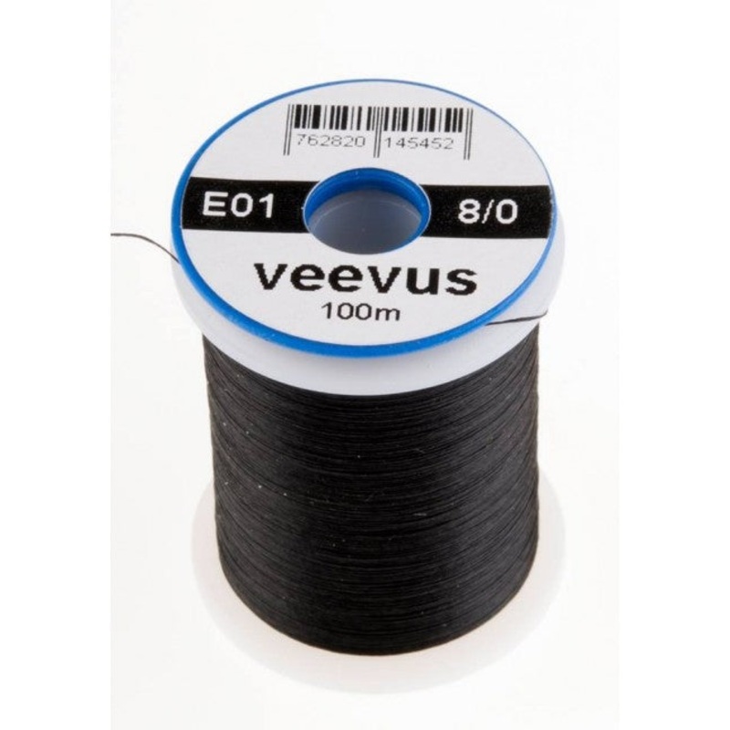 Veevus 8/0 Thread|Black|Olive|White|Chartreuse|Fl. Orange|Light Cahill