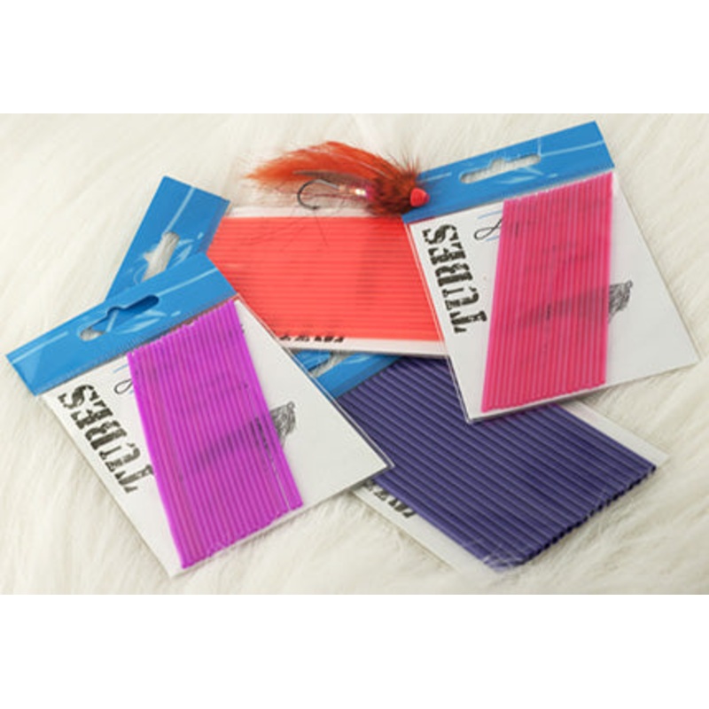 Aqua Flies Poly Tubing|Pink|Blue|Black|Clear|1.8 mm|3 mm
