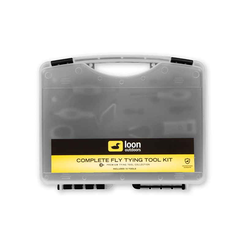 Loon Complete Fly Tying Tool Kit – Black