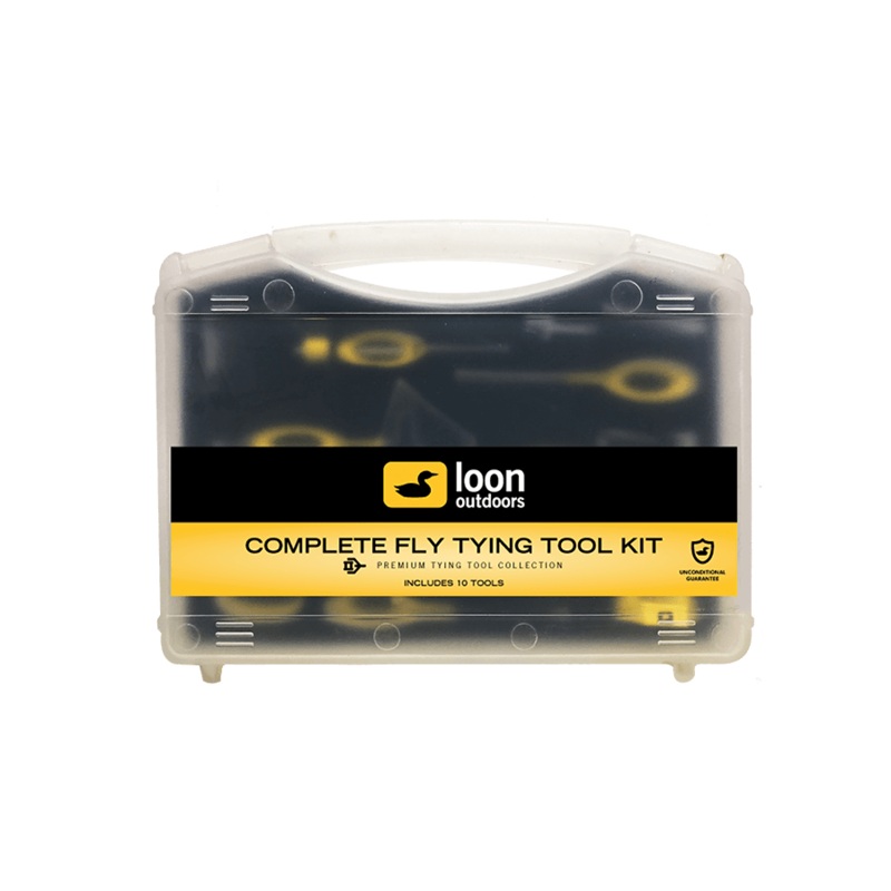 Loon Complete Fly Tying Tool Kit – Yellow