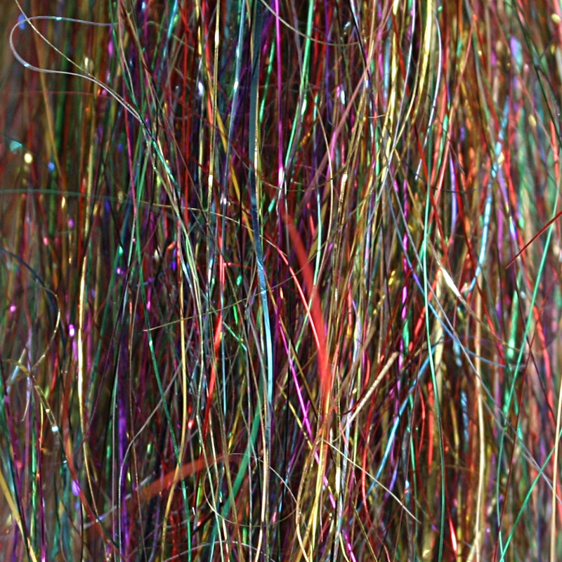 Angel Hair|Black|Black Ice|Brown Olive|Golden Stone|Rainbow|Dark Orange|Pheasant Tail|Dark Burgundy|Gold|Silver|Purple|Fuchsia Ice|Fuchsia Pink|Electric Yellow|Electric Purple|Steelhead Ice|Green|Pearl Blue|Pearl Green|Pearl Gold|Polar Ice|Chartreuse Ice|