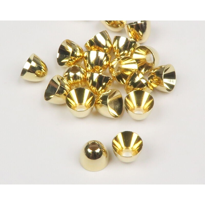 Brass Cone Heads|Copper|Nickel|Black Nickel|Fl. Pink|Gold|Fl . Orange|Fl. Pearl|Large|Medium|X-Small|Small