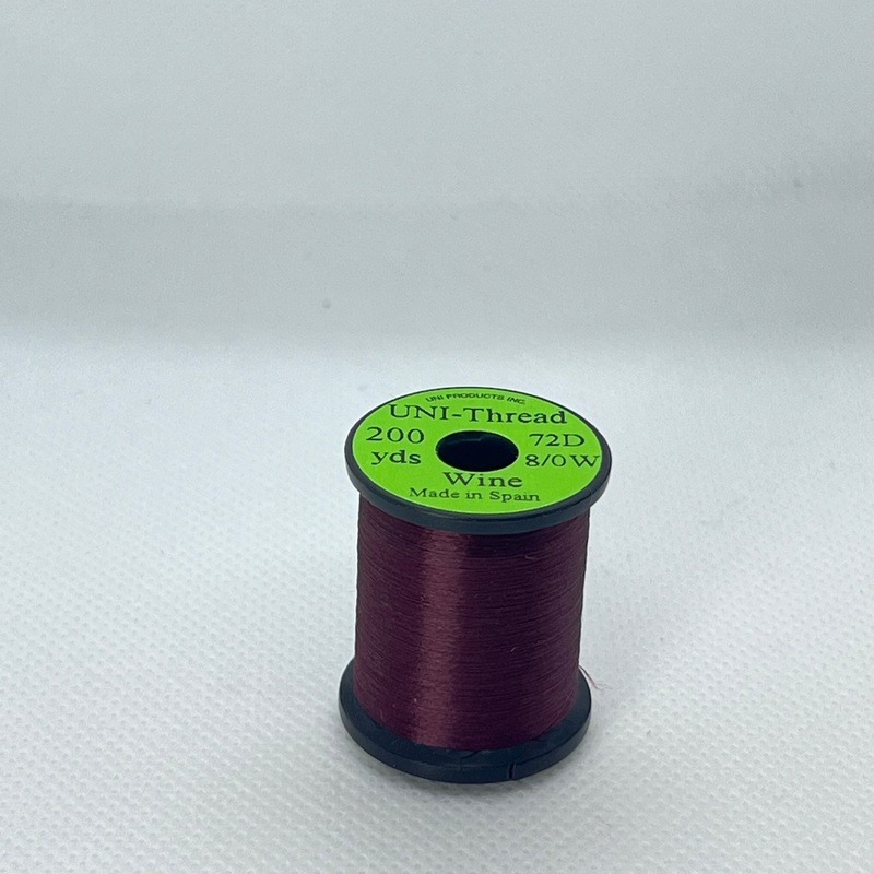 8/0 UNI Thread|White|Yellow|Orange|Gray|Rusty Dun|Tan|Rusty Brown|Red|Olive|Light Cahill|Black|Olive Dun|Camel|Fire Orange|Wine|Pink|Purple|Chartreuse|Sil. Doc. Blue