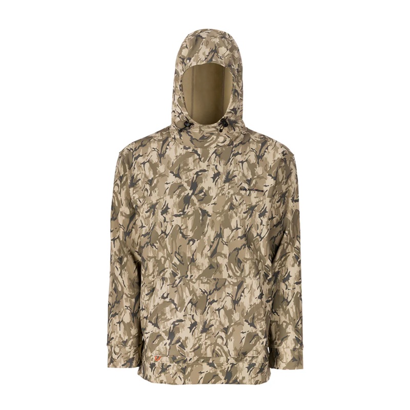 Grundens Kryall Hoodie|Refraction Camo Stone|Medium|Large|X-Large|XX-Large