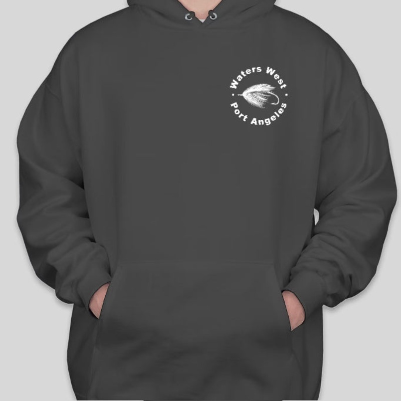 Waters West Steelhead Hoodie|Small|Medium|Large|X-Large|XX-Large|XXX-Large