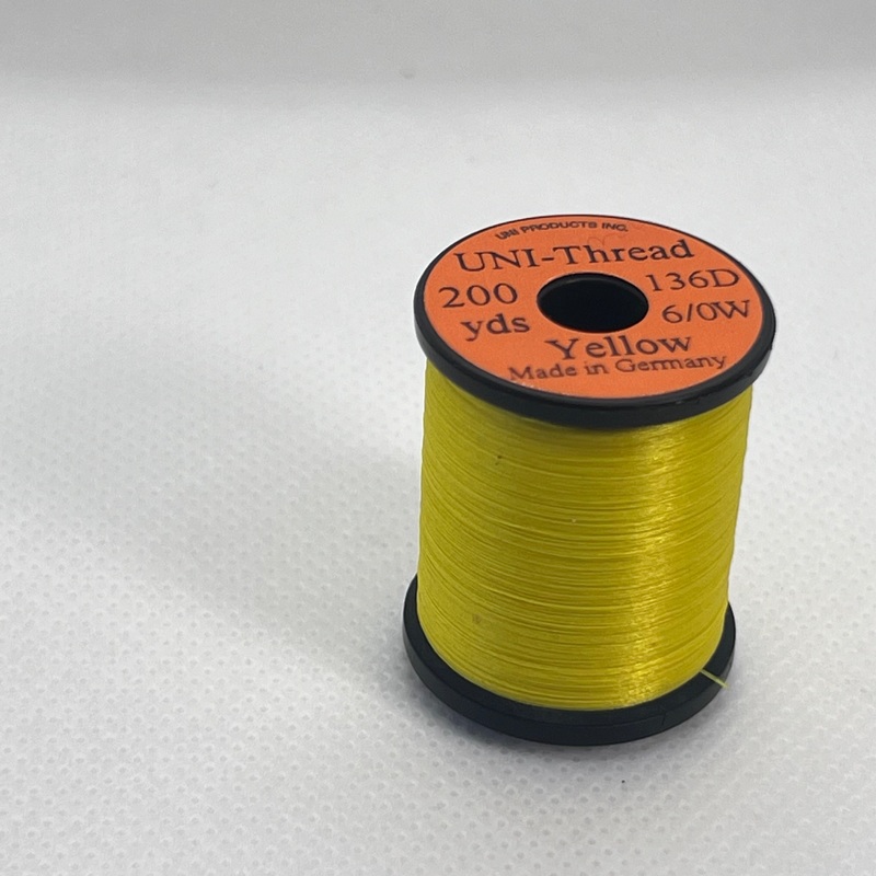 6/0 UNI Thread|White|Yellow|Orange|Gray|Rusty Dun|Tan|Rusty Brown|Wine|Red|Olive|Purple|Light Cahill|Black|Pink|Olive Dun|Camel|Doc. Blue|Fire Orange|Chartreuse