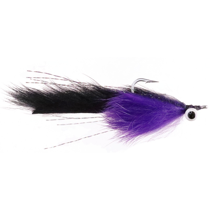 Bunny Strip Minnow|Purple/Chartreuse|Black/Purple
