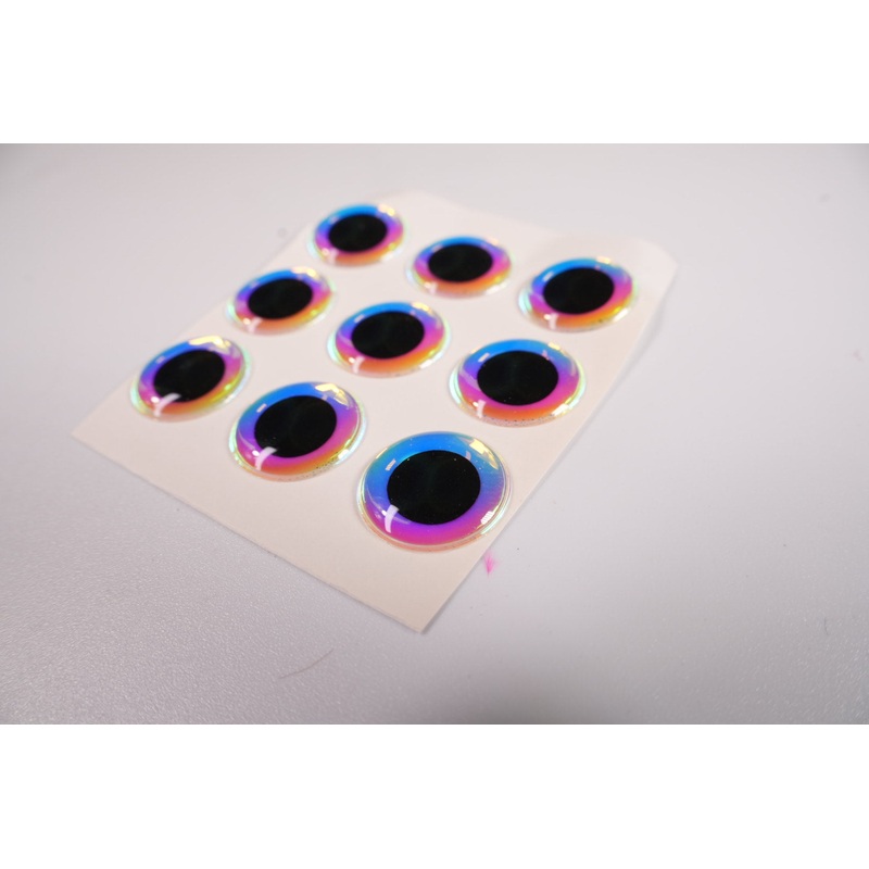 3D Big Fish Eyes|Silver|Super Pearl|10mm 3/8″|13mm 1/2″