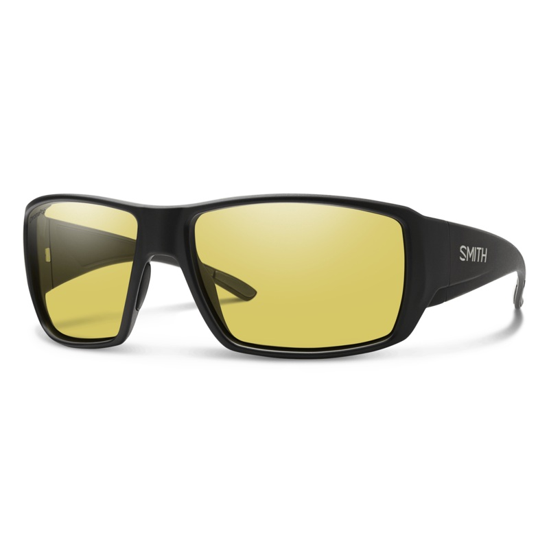 Smith Guide’s Choice Matte Black Chromapop Glass Polarized Low Light Yellow