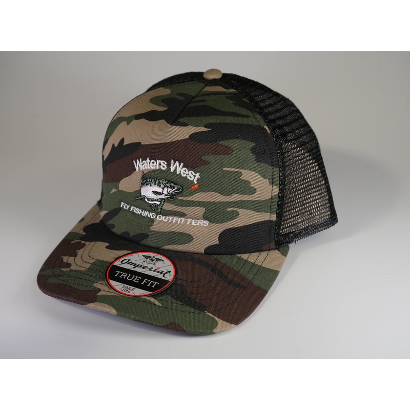 Waters West Logo Hat – Imperial North Country Trucker