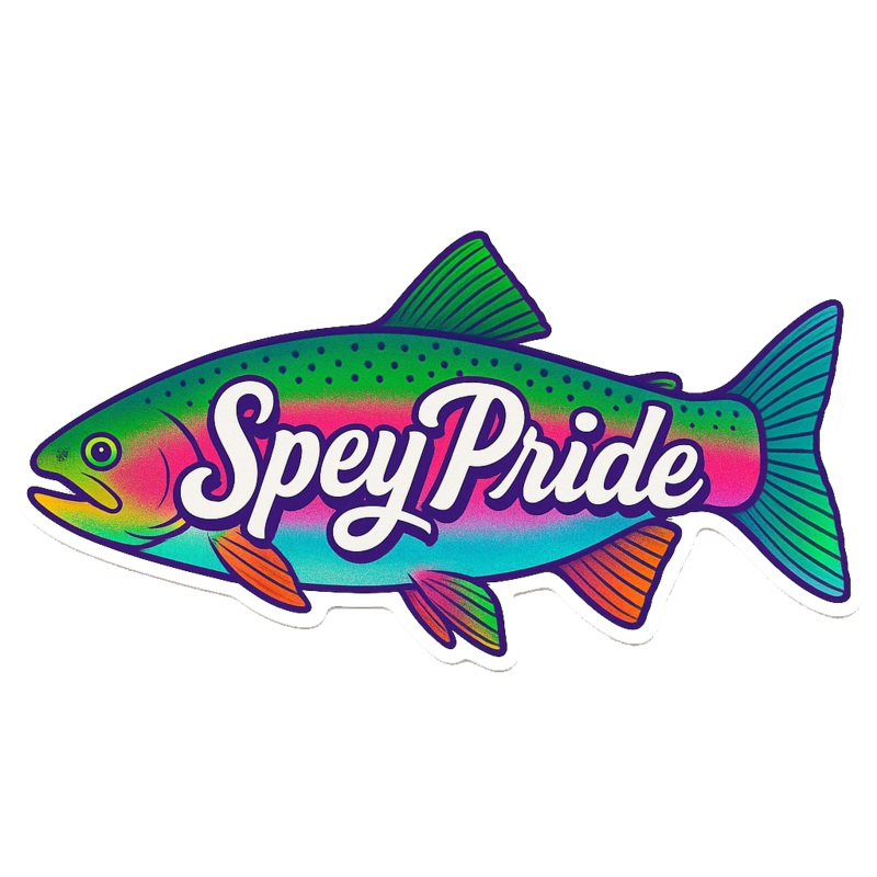 Spey Pride Sticker