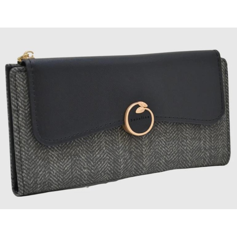 Bosalina Wallet|BLACK|BROWN|WINE