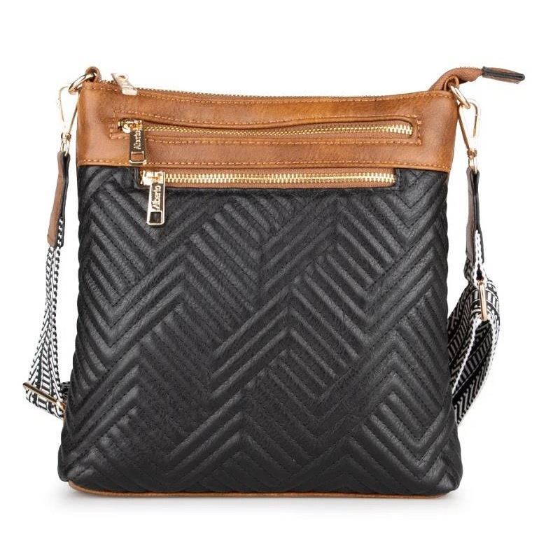 Alberto Osala Crossbody|BLACK|WHITE