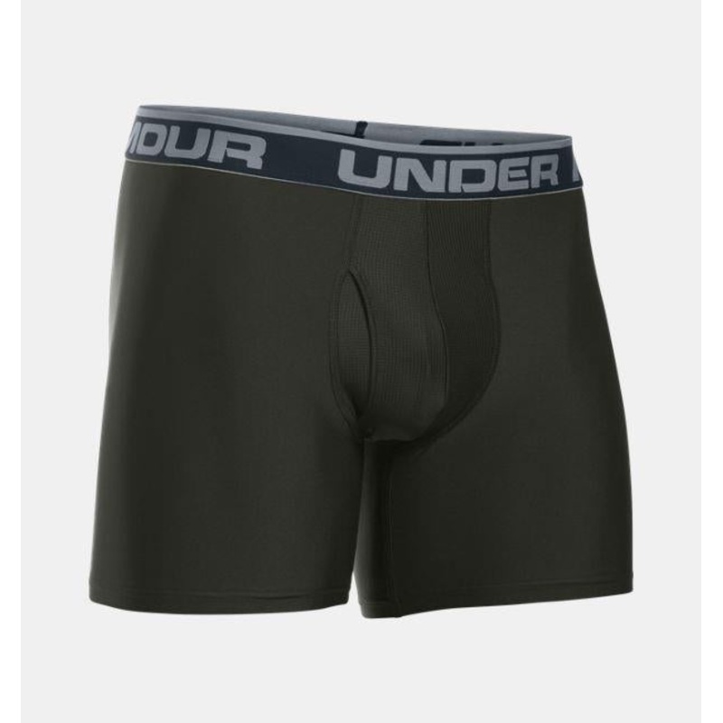 UA The Original Boxer|XXL|CARBON HEATHER