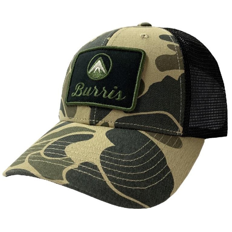 Burris Trucker Hat|ADJ|CAMO|WHITE-RED