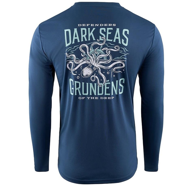 Dark Seas X Great Depths Long Sleeve Tech Tee – Mens