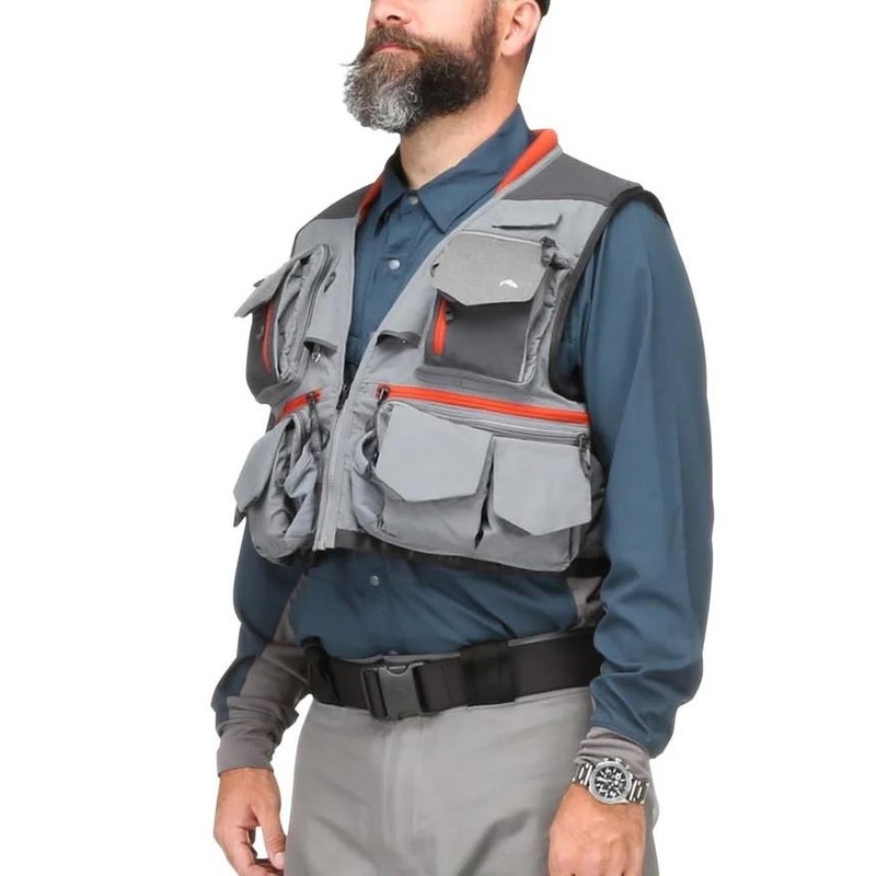 Guide Fishing Vest – Mens|S|M|L|XL|XXL|STEEL