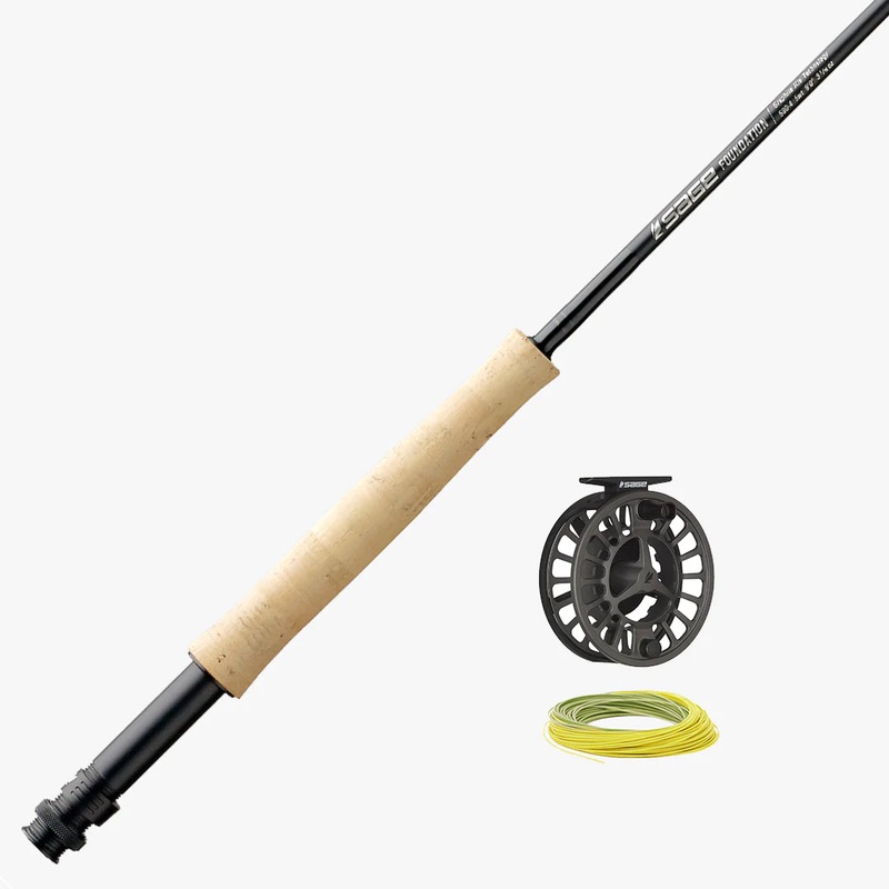 Sage Foundation Outfit|590-4 9′ 5wt. w/ 5/6 Spectrum Reel|690-4 9′ 6wt w/ 5/6 Spectrum C Reel