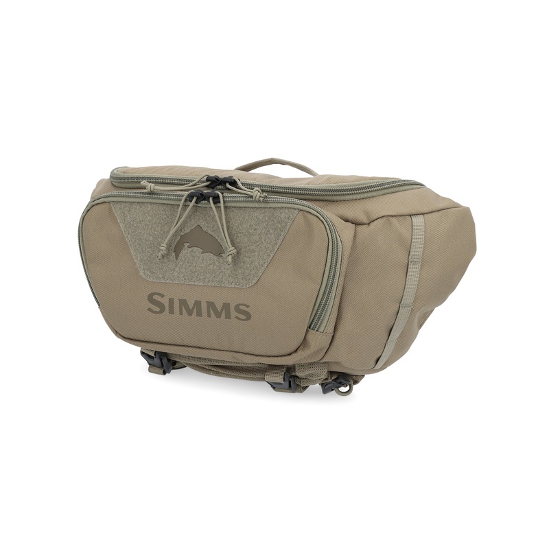Simms Tributary Hip Pack|Tan|Regiment Camo Olive Drab