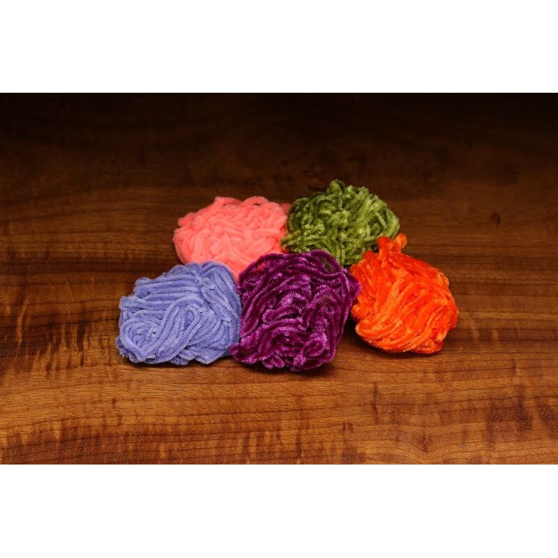 Chenille Medium||11 Black||129 Fl. Fire Orange||132 Fl. Green||136 Fl. Neon Red||137 Fl. Orange||140 Fl. Shrimp Pink||147 Fuchsia Purple||210 Lt. Gray||212 Lt. Olive||271 Orange||289 Pink||298 Purple||310 Red||362 Steely Blue||369 Tan||377 White||383 Yell