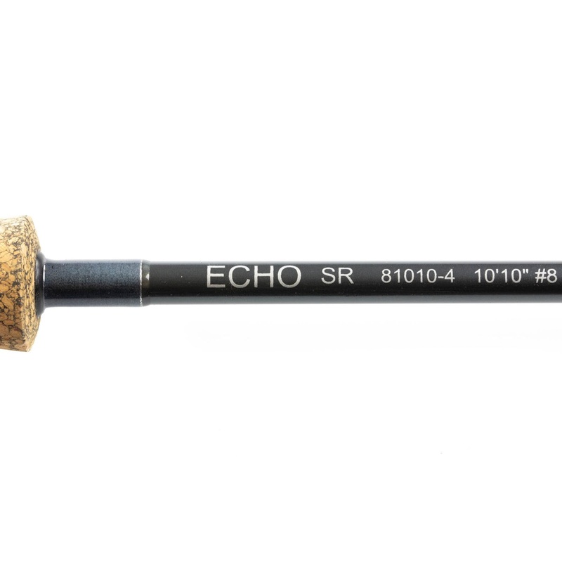 Echo SR|3106-4 10’6″ 3wt|4106-4 10’6″ 4wt|5108-4 10’8″ 5wt|61010-4 10’10” 6wt|71010-4 10’10”  7wt|81010-4 10’10” 8wt