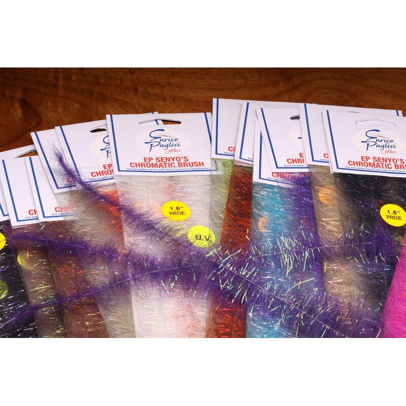 EP Senyo Chromatic Brush 3|3″|Blueberry|Lizard|Midnight|Sky|Copper Candy|Flame|Live Bait|Purple Rain