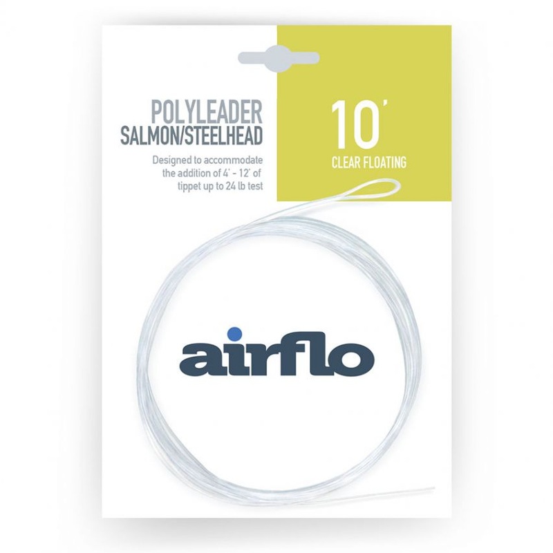 Airflo Polyleader 10′ Salmon|Floating|Hover|Intermediate|Slow Sink|Fast Sink|Super Fast Sink|Extra Super Fast Sink